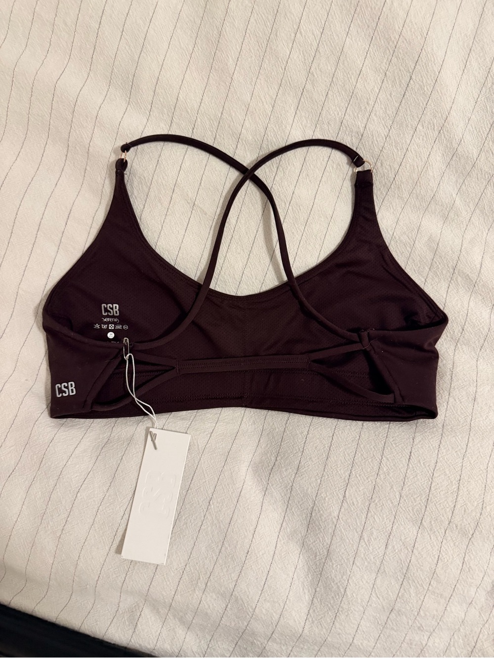 CSB Espresso sports bra - Picture 2 of 3